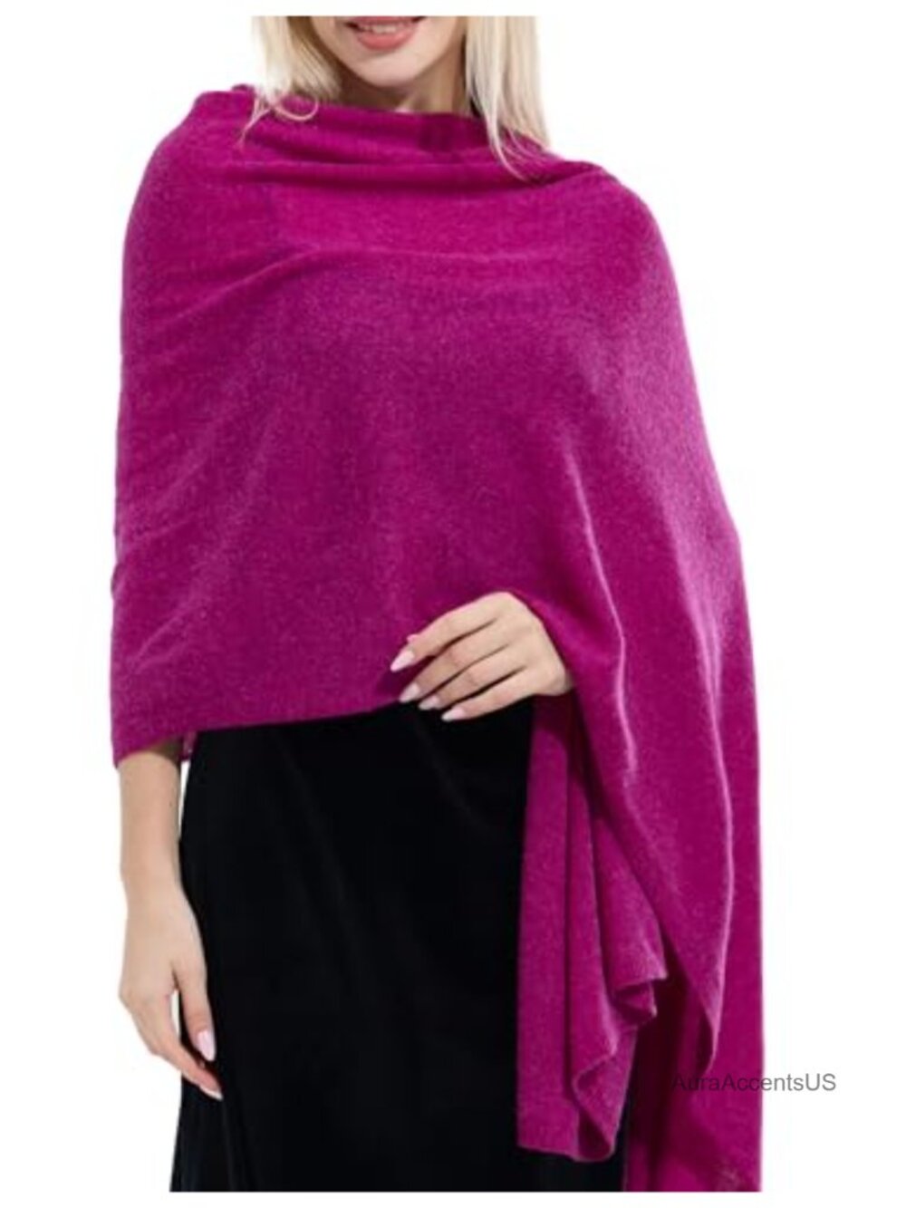Luxury Cashmere Blend Shawl Wrap Large Pashmina Scarf Travel Blanket Women